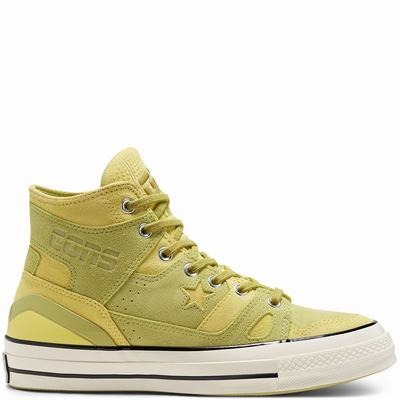 Férfi Converse Unisex Earth Tone Suede Chuck 70 E260 Magasszárú Cipő CO0518746 Zöld/Világos Világos